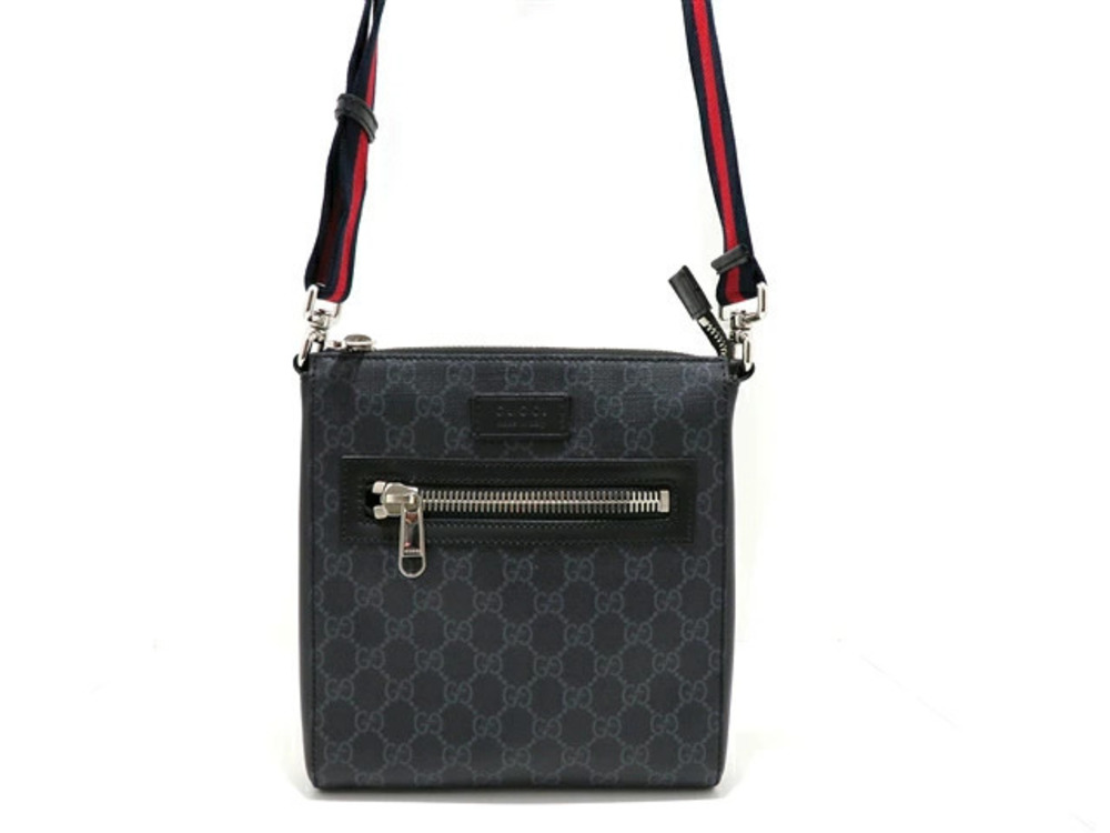 Gucci Bag Hobo GG Supreme Canvas Calfskin